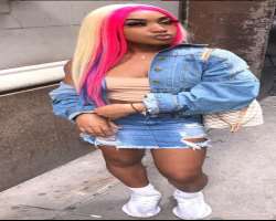 She loves to style her hair with new trends and new hair colour wigs.